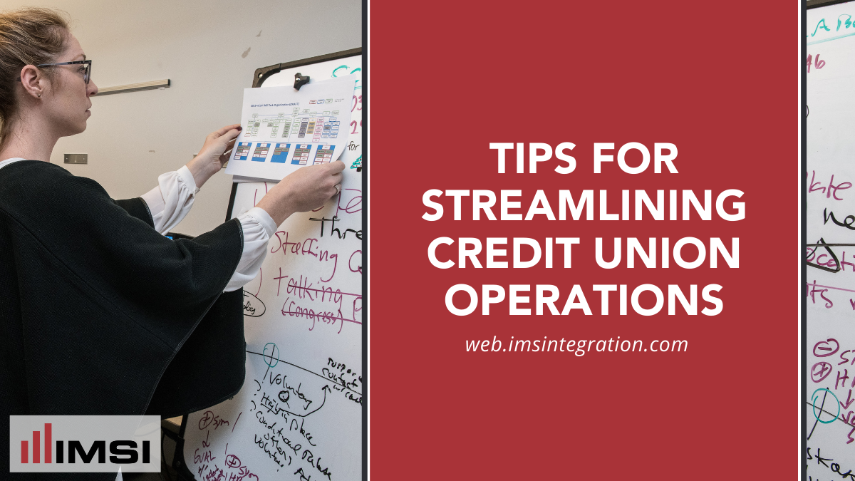 streamlining credit union operations