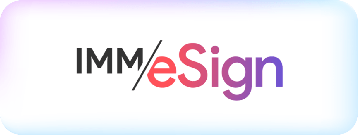 IMM E-Sign Services and IMS Integration